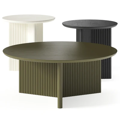 Burke Odeon Round Coffee Tables — Ver 1