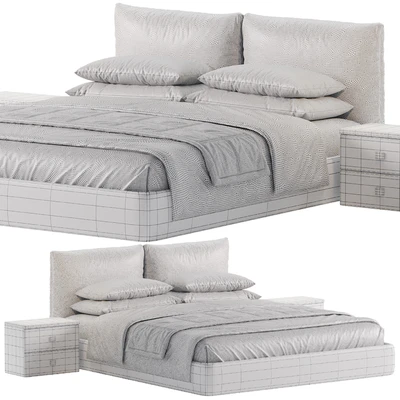 Poliform Dream Bed — Ver 4