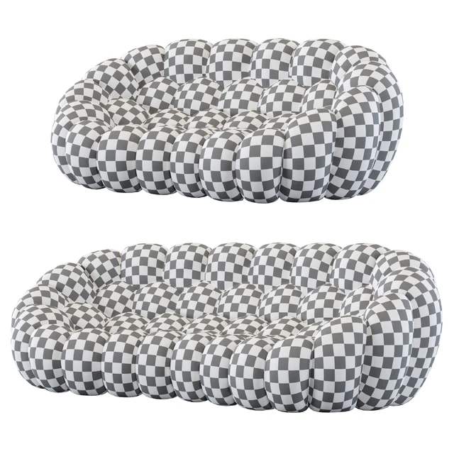 Roche Bobois Bubble Curved 2,5-seat & 4-seat Sofa — Скачать