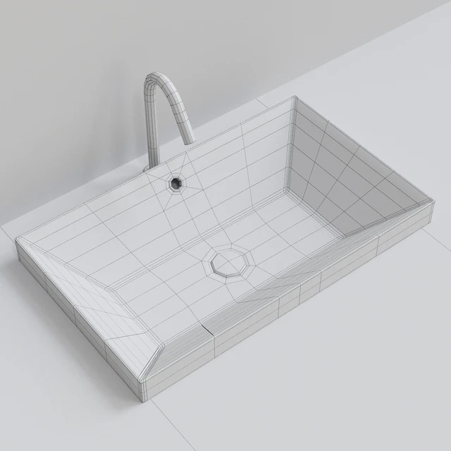 Scarabeo Ceramiche Teorema 2.0 Built-in Washbasin — Скачать