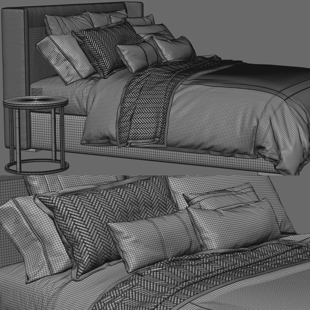 RH Lawson Bed — Скачать