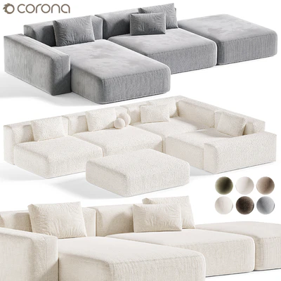 Modular Sofa BON ONE 33, Модульный диван — Вид 3