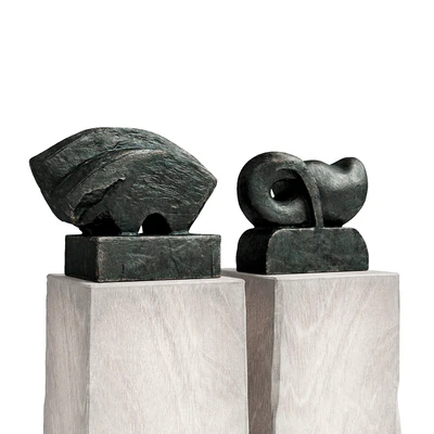 Modern sculptures Bull and Fish — Вид 3