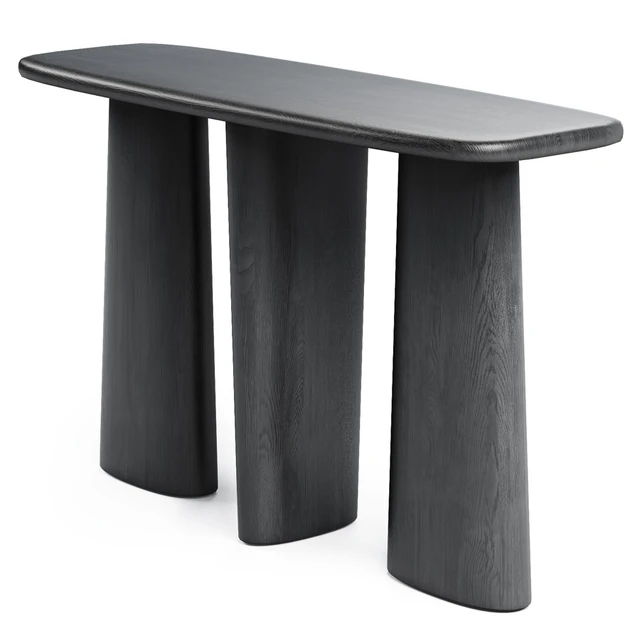 ANTHROPOLOGIE Kalle Sculptural Oak Console — Descargar