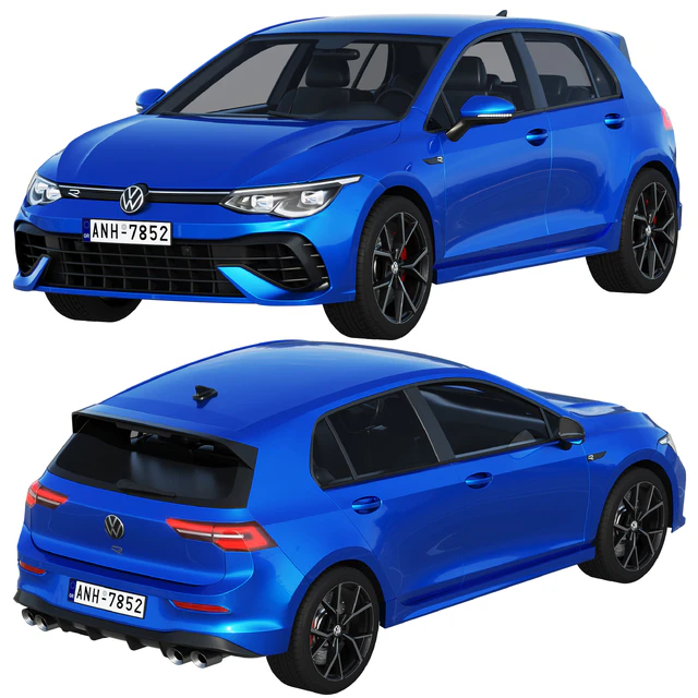 Volkswagen Golf 8 R 2022 — Скачать