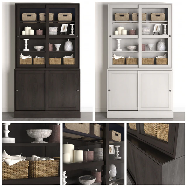 Wardrobe Havsta / Havsta with sliding doors — Descargar