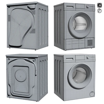 GE Washing machine and dryer — Ver 2