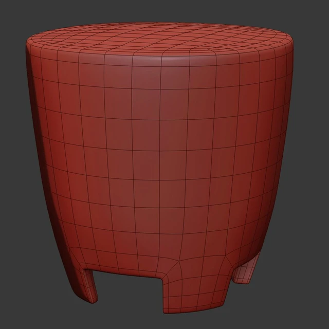 Tambour stools by Tinja / Деревянный круглые стулья — Скачать