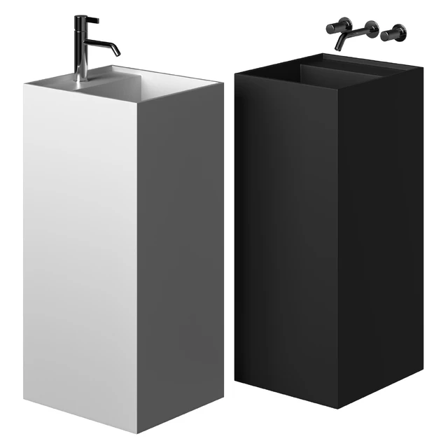 Freestanding washbasin Laufen KARTELL — Descargar