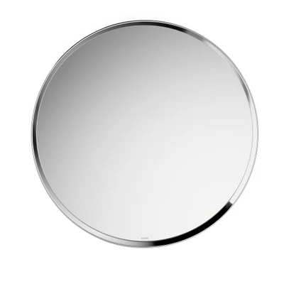 uc round framed wall mounted metal mirror by axor — download