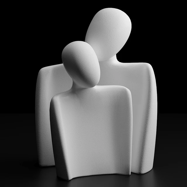 Table Decor Creative Abstract Characters — Descargar