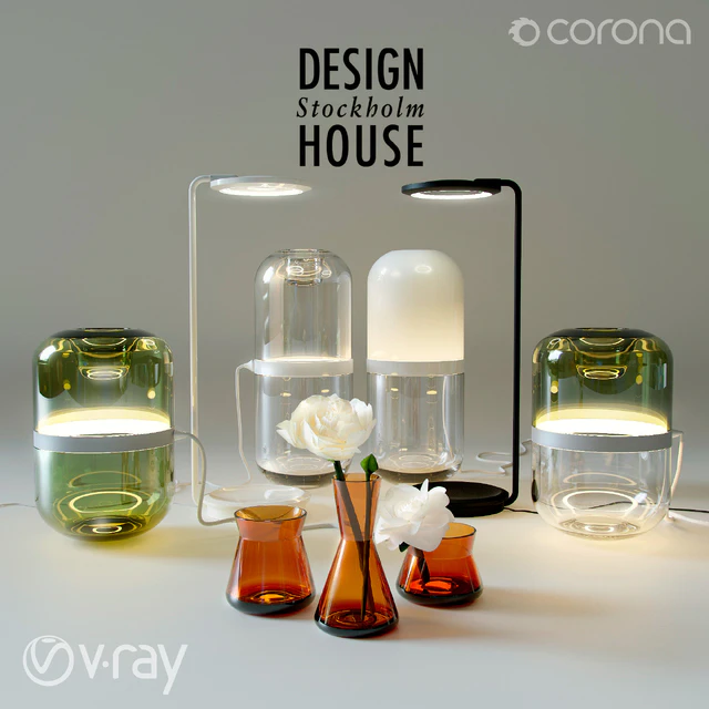 Светильники "DESIGN Stockholm HOUSE" — Скачать