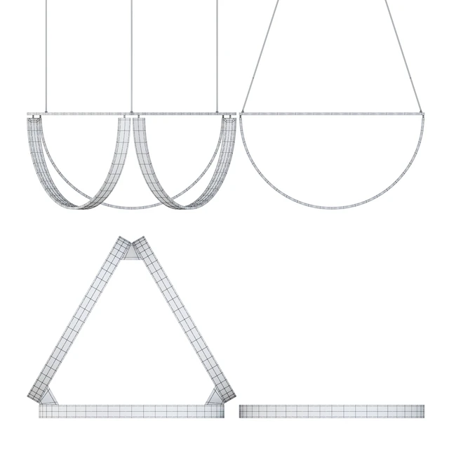 AlexAllen Studio - Chord Cluster Chandelier- LED7 — Download