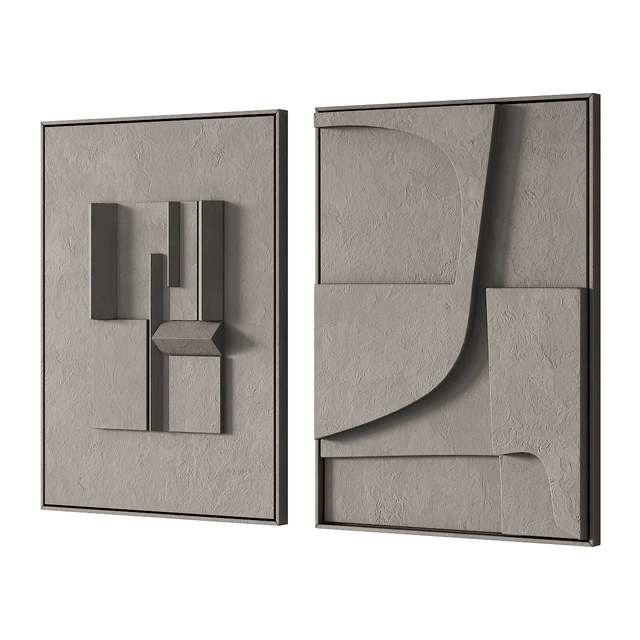 298 frame artwork 08 modern painting by iola studio 02 — Descargar