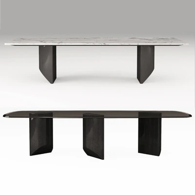 Wedge Dining Table Minotti — Вид 1