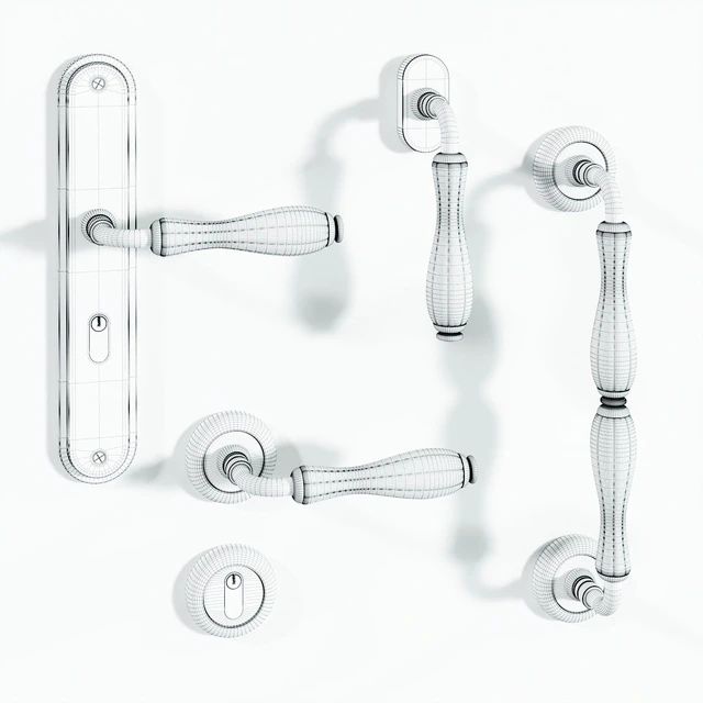 Set of door handles Fimet Lady 148 — Descargar