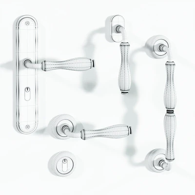 Set of door handles Fimet Lady 148 — Ver 2