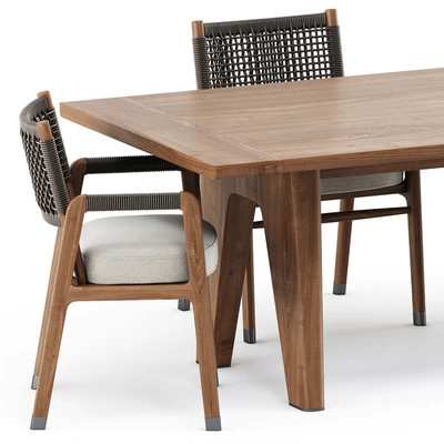 ORTIGIA CHAIR and MONREALE TABLE by flexform — Ver 4