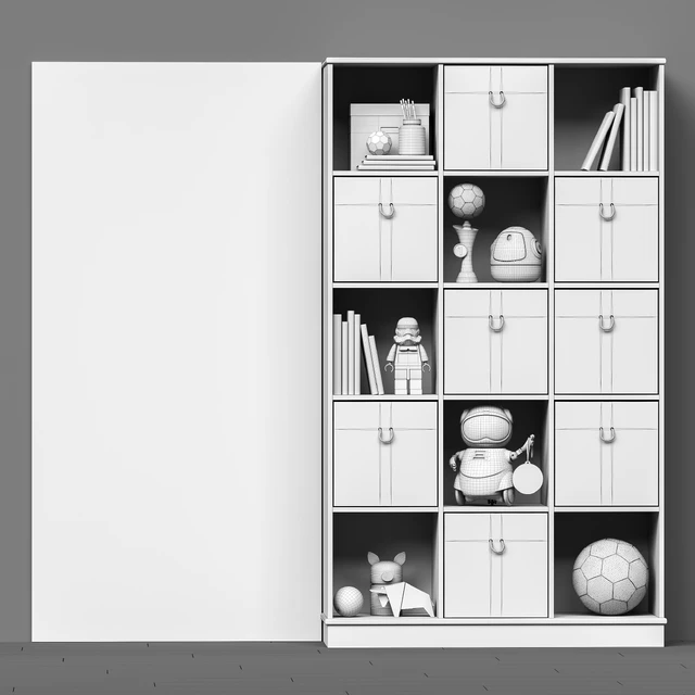 Toys and furniture set 93 — Download
