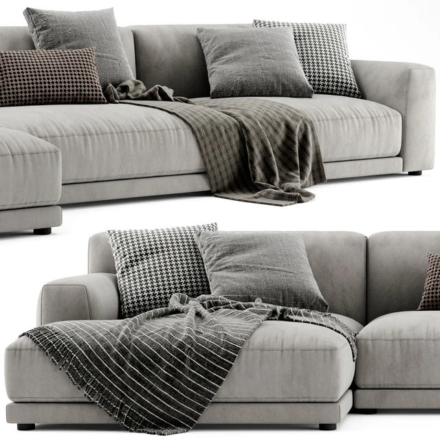 Poliform Paris Seoul Chaise Longue Sofa 02 — Descargar