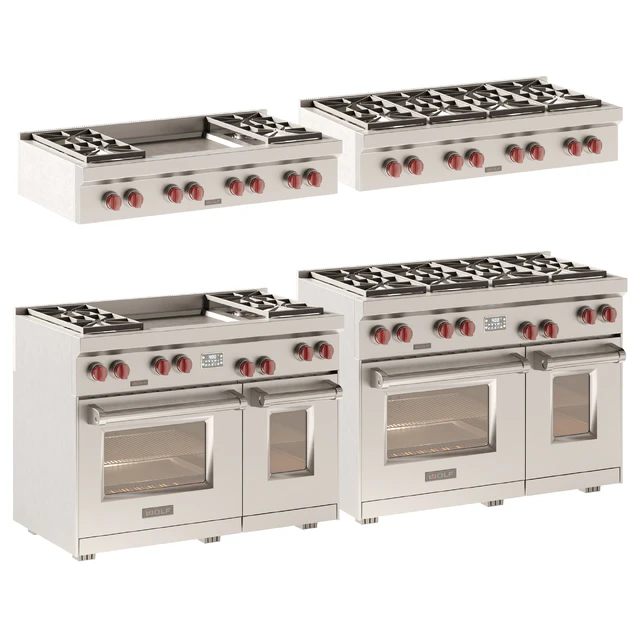American Style Wolf Oven 48 Inches — Descargar