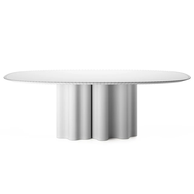 THEATRO MAGICO | Oval table by Saba Italia — Descargar