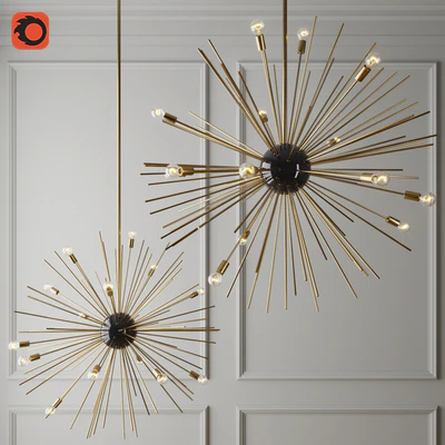 pendant lamp Sputnik — Ver 1