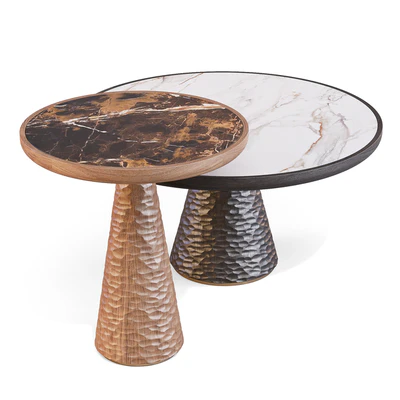 Poltrona Frau: DUO - Pedestal Tables — Вид 4