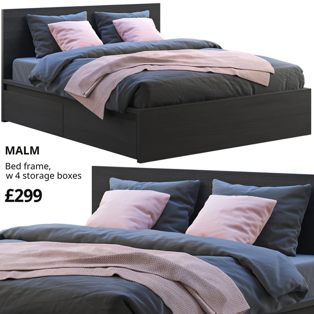Ikea Malm bed 3 — Скачать