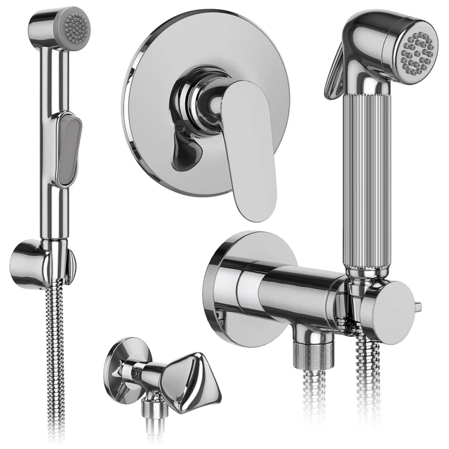 Hygienic shower Hansgrohe and Bossini set 158 — Descargar