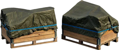 industrial junkyard storage pallet wood tarp 001 — Скачать