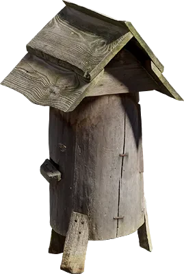wooden beehive 002 — Descargar