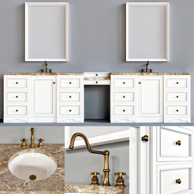 classic bathroom furniture 01 — Ver 2