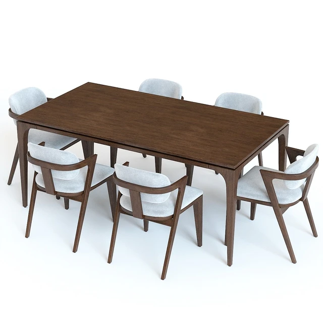 West Elm Adam Court Table and Chairs — Скачать