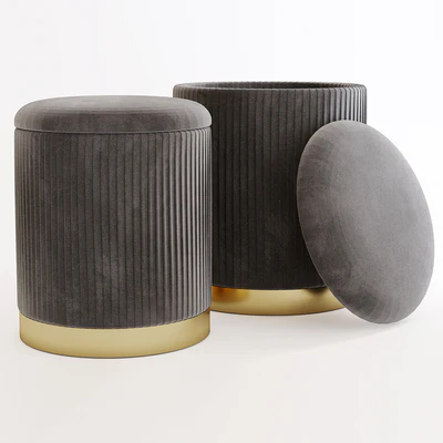 MY19A205A (small + big) Geneva Ottoman 2 Set — Ver 1
