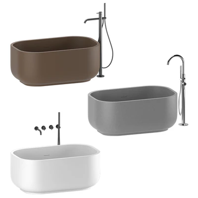 Cielo Dafne bath tub — Ver 3