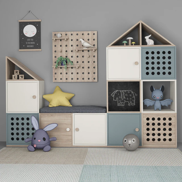 Furniture for children's room with decor 11 — Descargar