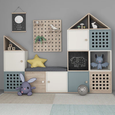 Furniture for children's room with decor 11 — Ver 1