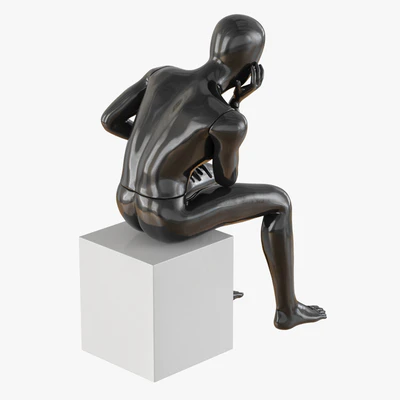 Faceless male mannequin 11 — Ver 2