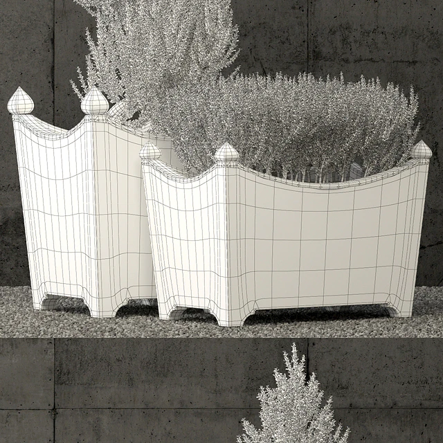 Restoration Hardware brugge salvaged wood & metal planter — Descargar