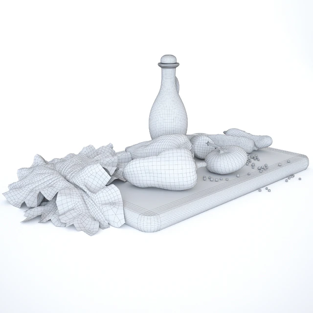 Kitchen decore set (vegetables) — Descargar
