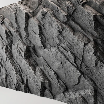 Rock cliff wall №67 — Вид 2