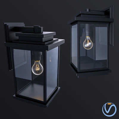 Artcraft Lighting Freemont Black Outdoor Wall Sconce — Вид 2
