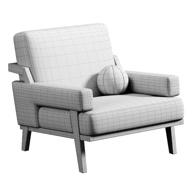 Cigar Ottoman Armchair — Descargar