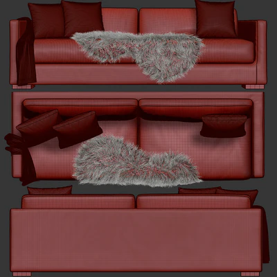 Belmon Sofa Meridiani 240 cm — Ver 2