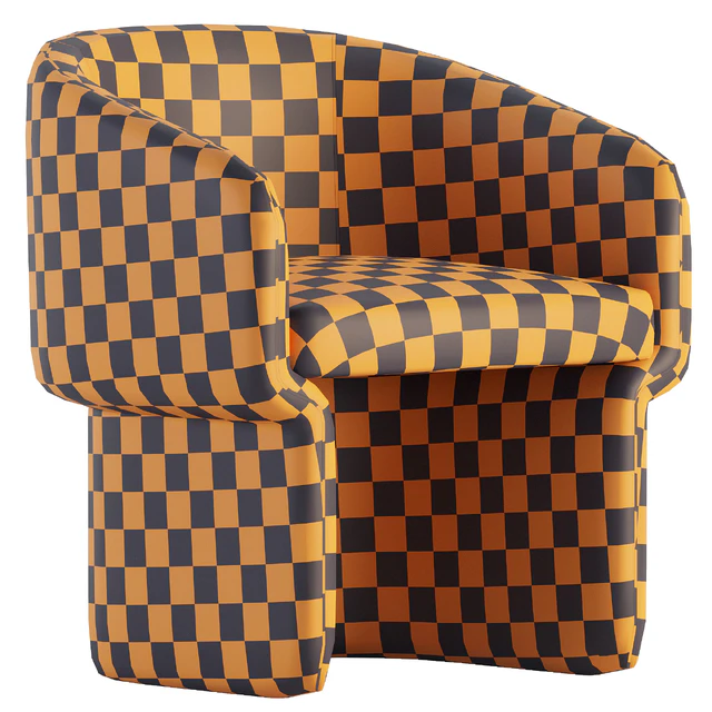 Lowrance Velvet Barrel chair — Descargar