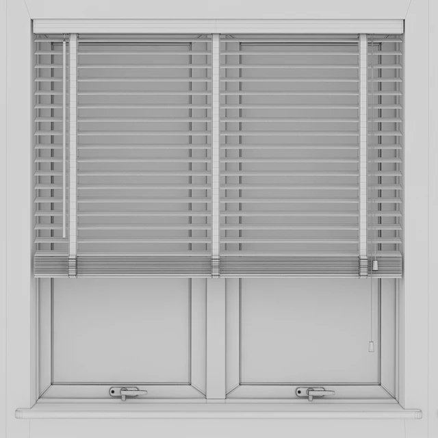 Wood Blinds Venetian 2 (120cm) — Скачать