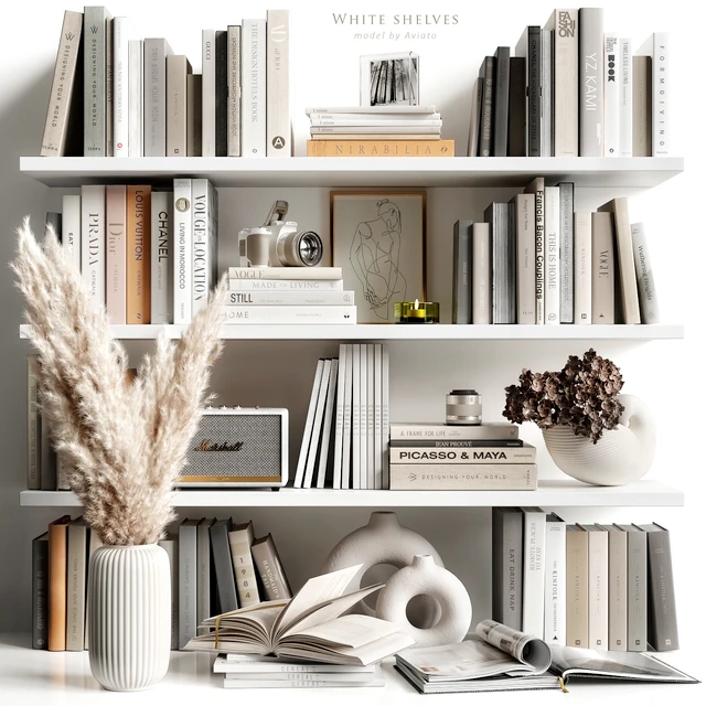White shelves — Descargar