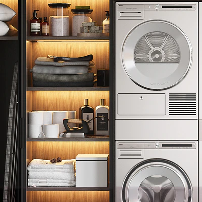 LAUNDRY SET (Poliform FITTED+ASKO) — Вид 2
