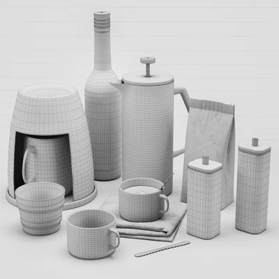 Kitchen Decorative set 019 — Ver 2